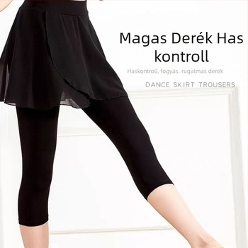 Balett gyakorló jelmez áttetsző rétegű, klasszikus stílus, TR anyag, PVC 90–95%, 2025 tavasz