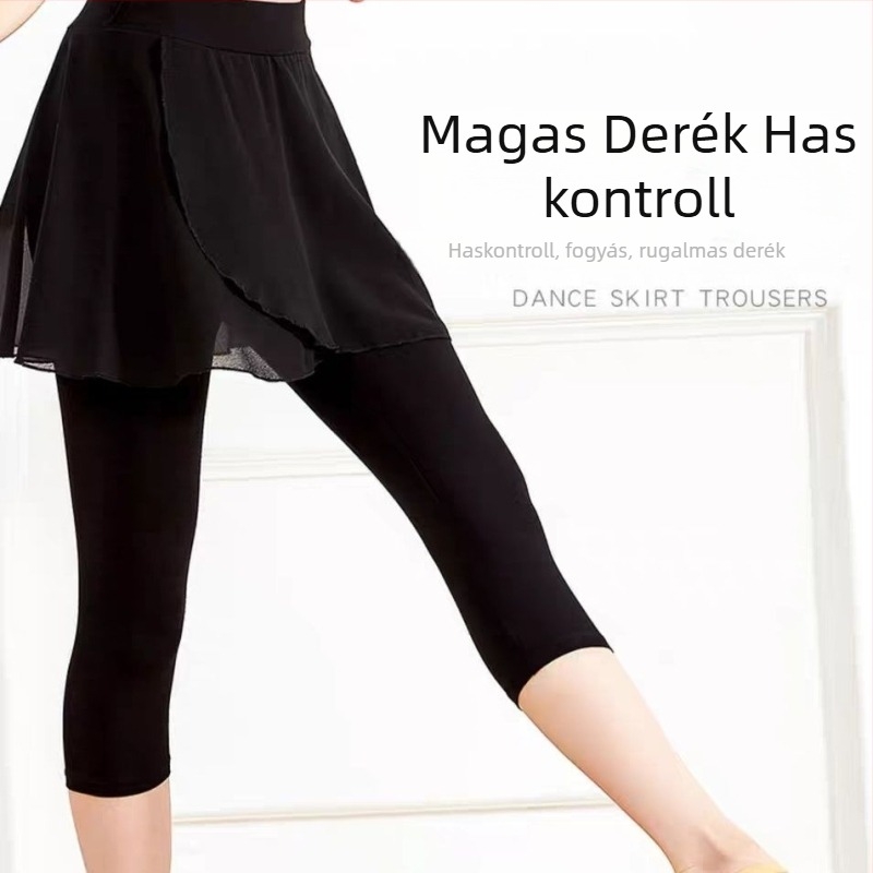 Balett gyakorló jelmez áttetsző rétegű, klasszikus stílus, TR anyag, PVC 90–95%, 2025 tavasz