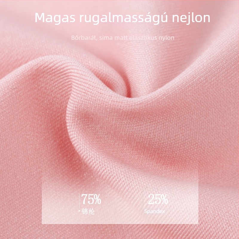 Egyrészes balett-táncruha felnőtt nők számára, csipkés panelokkal, nylon-Lycra 75% nylon