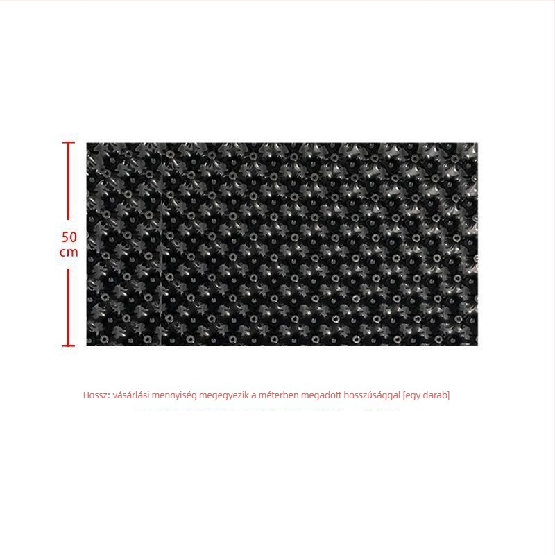 Tetőkertek drenázs- és gyökérgátló tábla – műanyag hidrofób drénszűrő virágcserepek és kerti tavak számára