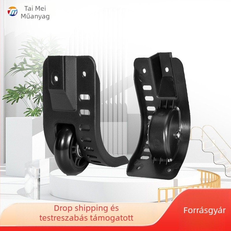 Tai Mei bőrönd kerekek, univerzális, műanyag, kopásálló, 2025 tavaszi megjelenés