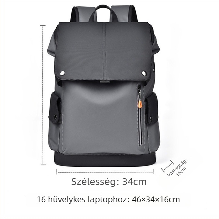 BADENROO vízálló Flip-Top hátizsák, uniszex, mindennapi és utazási használatra, 20–35 liter, Oxford anyag