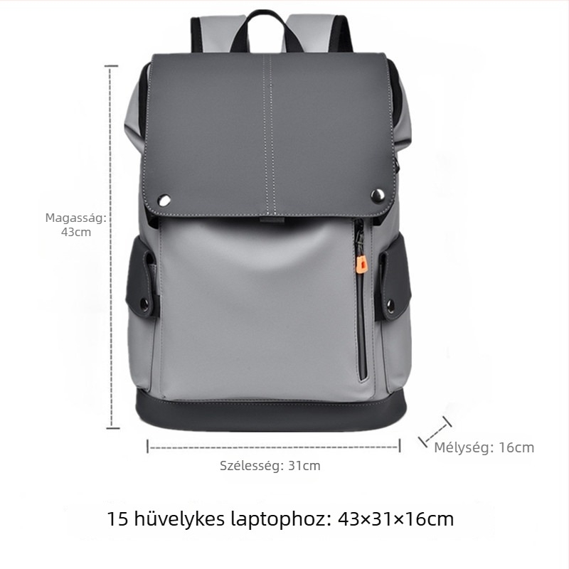 BADENROO vízálló Flip-Top hátizsák, uniszex, mindennapi és utazási használatra, 20–35 liter, Oxford anyag
