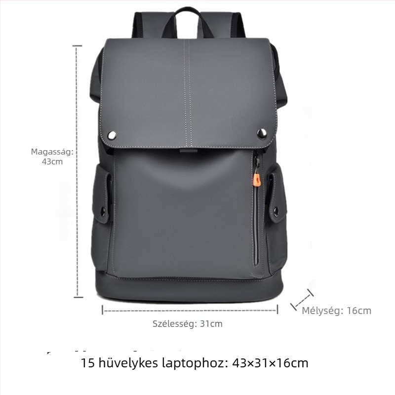 BADENROO vízálló Flip-Top hátizsák, uniszex, mindennapi és utazási használatra, 20–35 liter, Oxford anyag