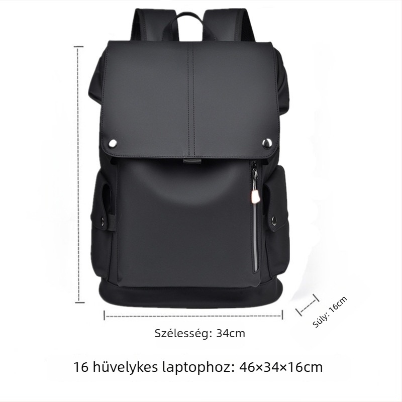 BADENROO vízálló Flip-Top hátizsák, uniszex, mindennapi és utazási használatra, 20–35 liter, Oxford anyag