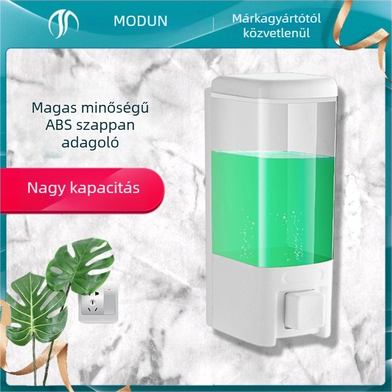 Morton kézi nyomású szappanadagoló, műanyag, modell M-9020, 0,8 kg, modern egyszerű stílus