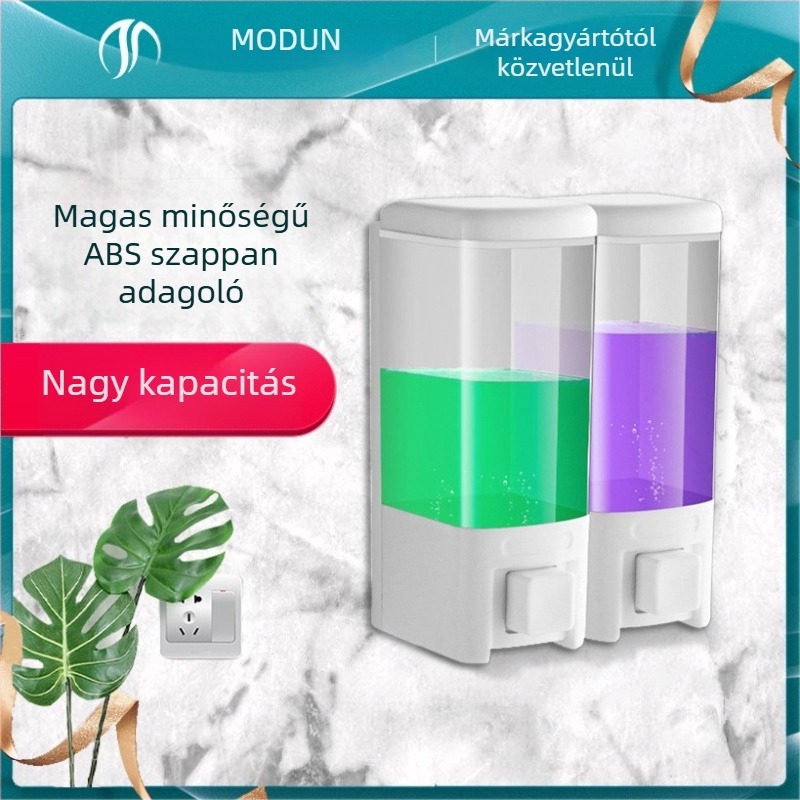 Morton kézi nyomású szappanadagoló, műanyag, modell M-9020, 0,8 kg, modern egyszerű stílus
