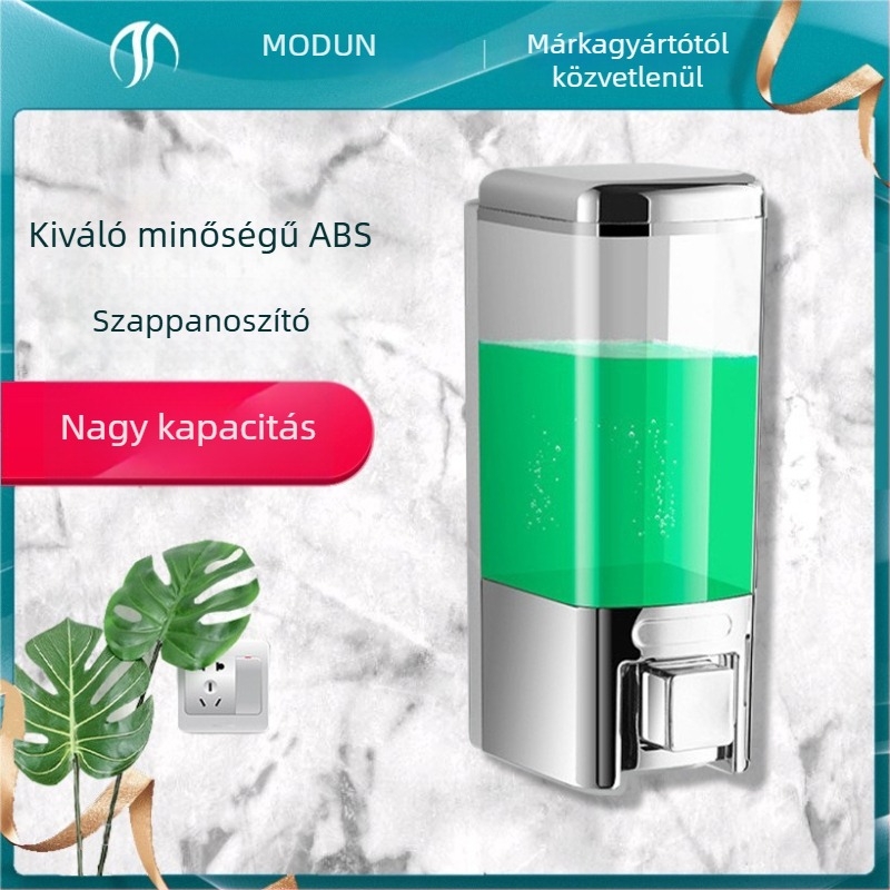 Morton kézi nyomású szappanadagoló, műanyag, modell M-9020, 0,8 kg, modern egyszerű stílus