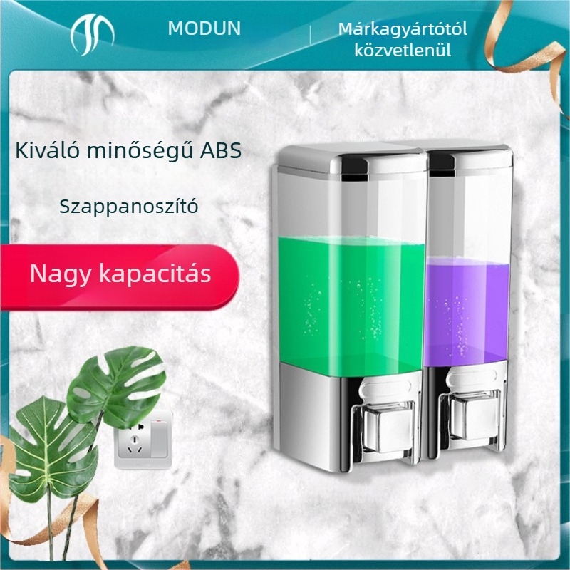 Morton kézi nyomású szappanadagoló, műanyag, modell M-9020, 0,8 kg, modern egyszerű stílus