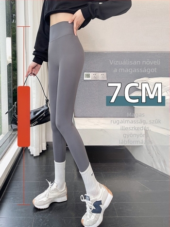 Női jóga leggings 2026 őszi szezon eleje, varrás nélkül, karcsúsító, hasba kontroll, fenékemelés, 3D hatás