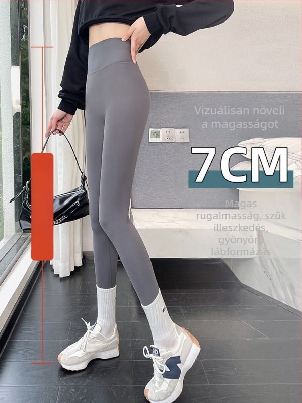 Női jóga leggings 2026 őszi szezon eleje, varrás nélkül, karcsúsító, hasba kontroll, fenékemelés, 3D hatás