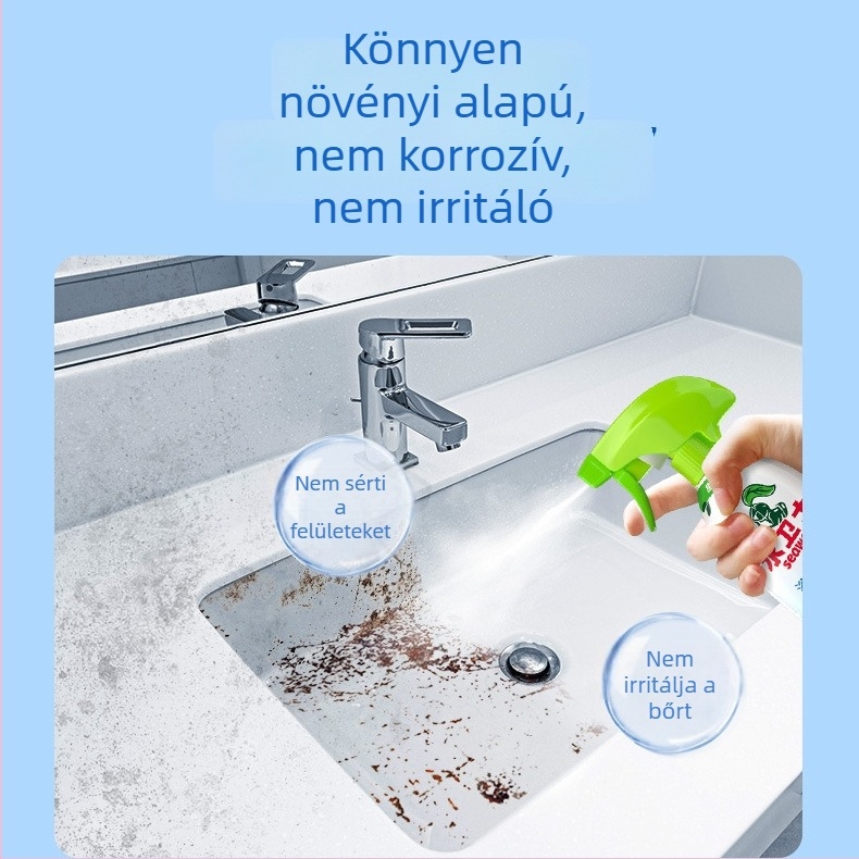 Water Guardian fürdőszobai tisztító spray – vízkő eltávolítás és folteltávolítás WC- és üvegfelületeken
