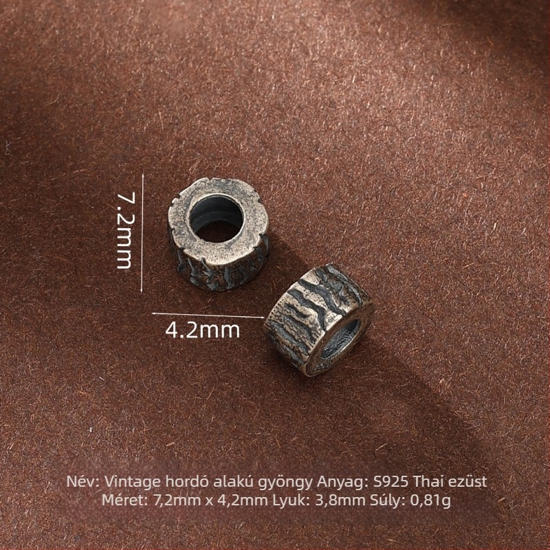 DIY ékszerkészítés kiegészítői • 925 ezüst • elektroplakálás • új kínai stílus • nemesi minta