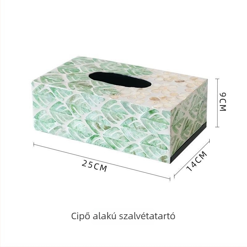 Szalvétatartó doboz – PET anyag, Modell 985, Modern minimalista stílus, Többfunkciós, Autó használatra