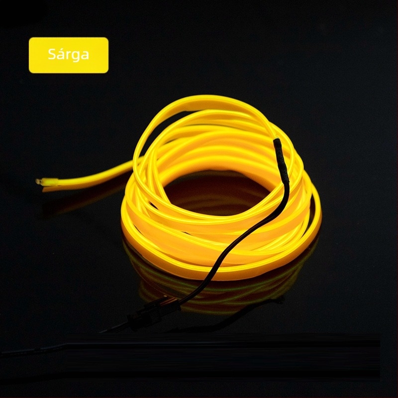 LED belső autóvilágítás EL anyagból, hideg fény, IP67, 3W, 3-12V