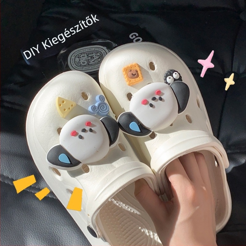 3D virágos cipő dísz, DIY kiegészítő szandálokra és hétköznapi cipőkre, modell PJ001, Duoduo stílus