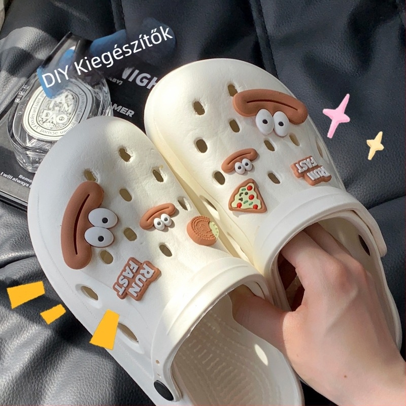 3D virágos cipő dísz, DIY kiegészítő szandálokra és hétköznapi cipőkre, modell PJ001, Duoduo stílus