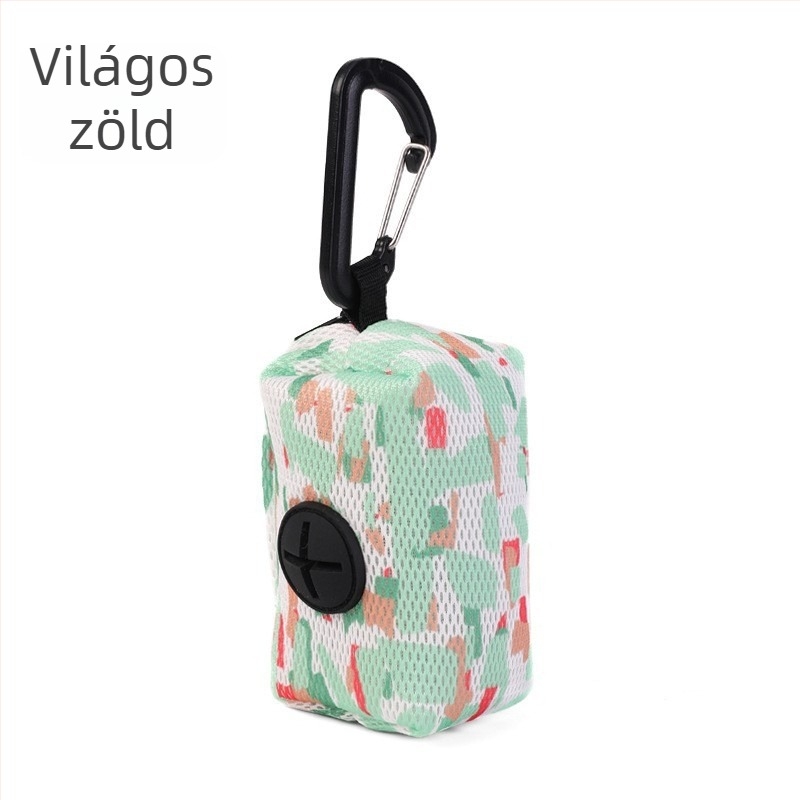 Állati ürülék zacskó tároló táska, poliészter, mintázat: Solid, közepes puhaságú