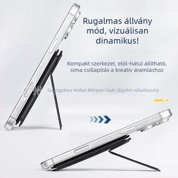 MagSafe-kompatibilis mágneses kártyatartó és állvány iPhone-hoz