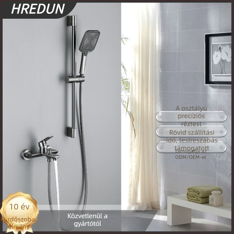 Kádcsaptele meleg és hideg vízzel, réz testű, beépített szerelés, kerámiás szelep, modell SL-5327-1Q, max. 50°C