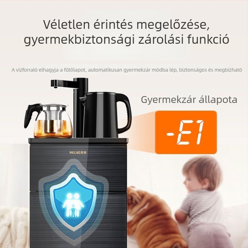 Meiling teabár gép otthoni használatra — teljesen automata víz adagoló forró és hideg vízzel, intelligens központi vezérlőrendszer, multifunkcionális, függőleges kialakítás alsó tartállyal