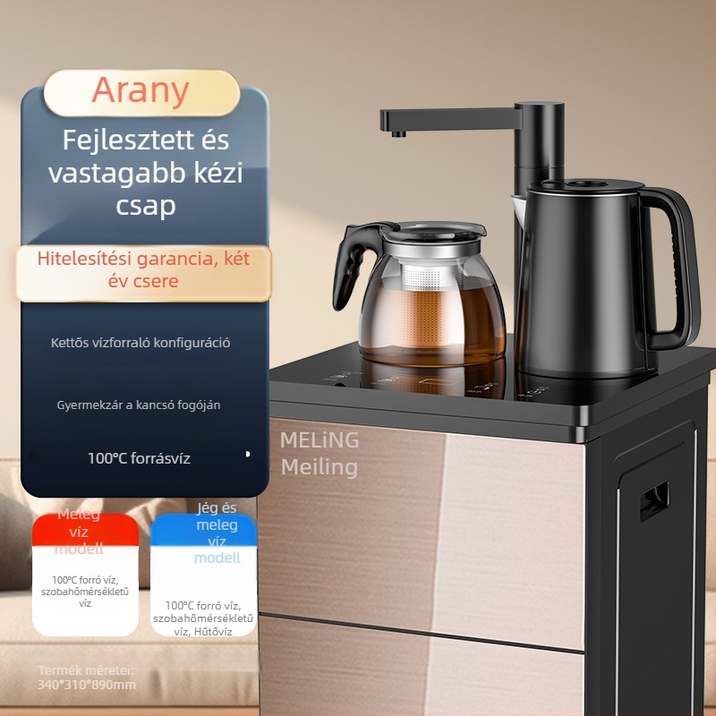 Meiling teabár gép otthoni használatra — teljesen automata víz adagoló forró és hideg vízzel, intelligens központi vezérlőrendszer, multifunkcionális, függőleges kialakítás alsó tartállyal