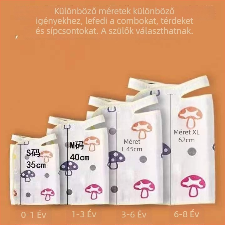 Baba pocakvédő alvózsák – 100% pamut anyag, rajzfilmszerű stílus, súly 0,5 kg alatt, töltet: más anyag