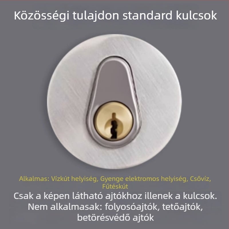 TYYS kulcs a Neck Strength márkától – univerzális zárkulcs, modern minimalist dizájn