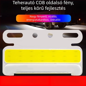 LED oldalsó fény járművekhez, Cob edge light modell, fényforrás LED