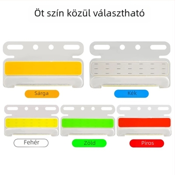 LED oldalsó fény járművekhez, Cob edge light modell, fényforrás LED