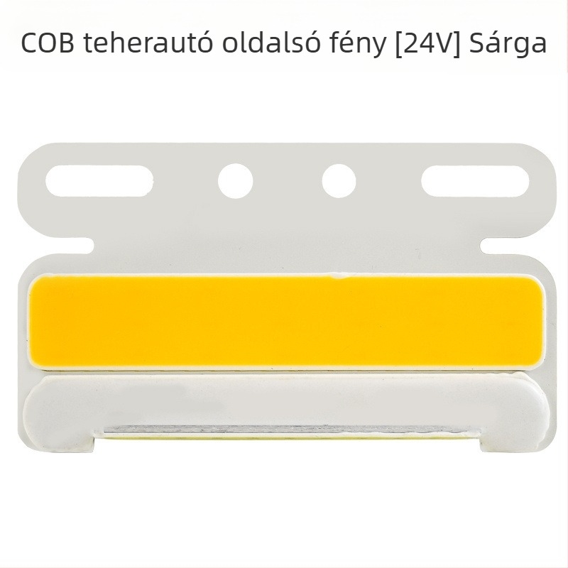 LED oldalsó fény járművekhez, Cob edge light modell, fényforrás LED