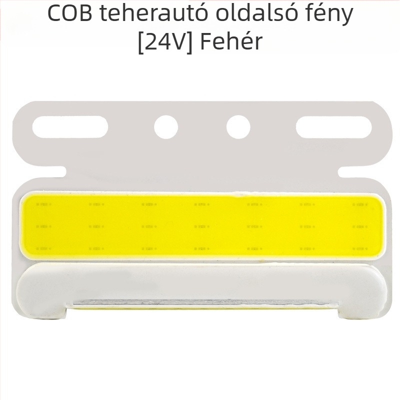 LED oldalsó fény járművekhez, Cob edge light modell, fényforrás LED