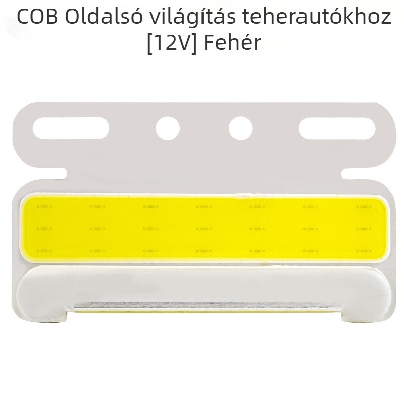 LED oldalsó fény járművekhez, Cob edge light modell, fényforrás LED