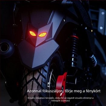 LED hátsó lámpa - Ördögszem és Sas szem, DRL176/DRL177, 12V, Univerzális motorkerékpárokhoz