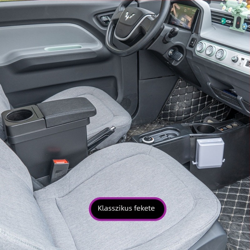 Wuling Hongguang Mini EV középső kartámasz doboz – műanyag, Bo hao márka, modell mini, kompatibilis a mini EV-vel