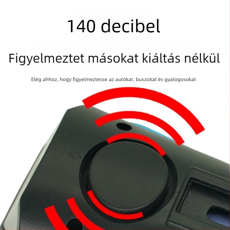 Forever első fény MTB-hez USB-C töltés, éjszakai tekeréshez, rögzítés csattal, modell 2255