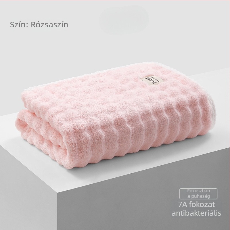 Csecsemő fürdő törölköző, tiszta pamut, 150D fonal