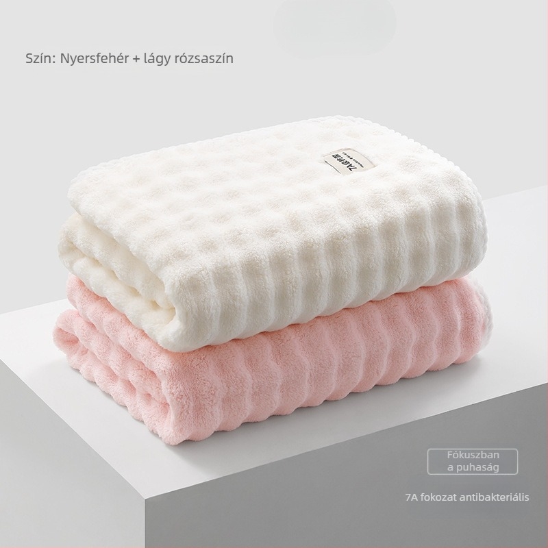 Csecsemő fürdő törölköző, tiszta pamut, 150D fonal