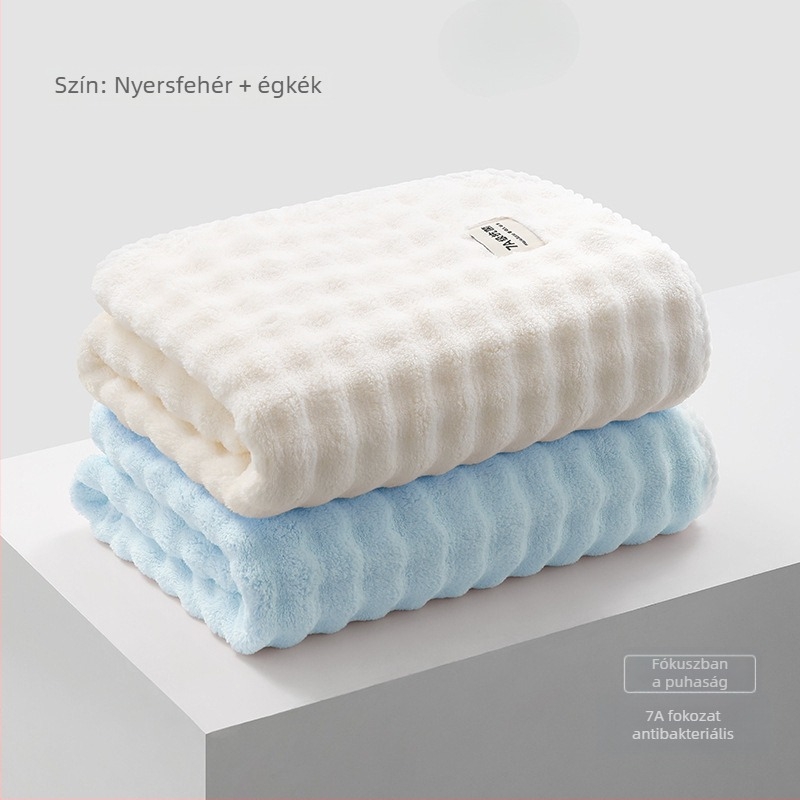 Csecsemő fürdő törölköző, tiszta pamut, 150D fonal