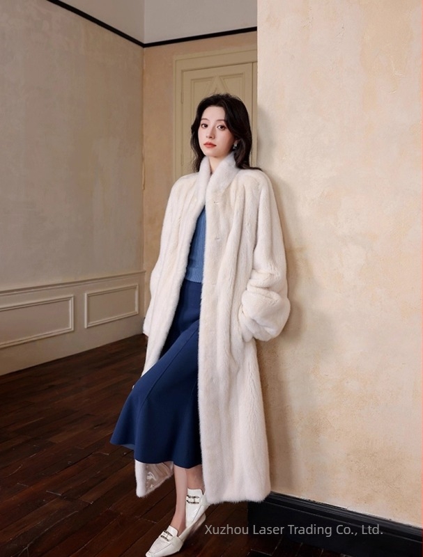 Greenminks női műszőrme kabát álló gallér, hosszú ujjú, középhosszú (50–65 cm), tél 2025