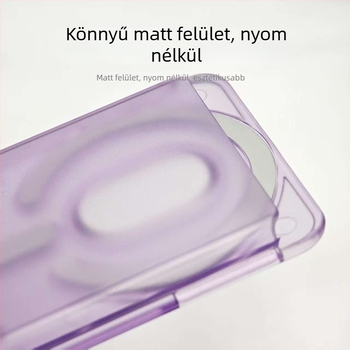 Mágneses kártyatartó iPhone 16-höz – matt PC keményhéj, logó testreszabás, mágneses hátoldali matrica