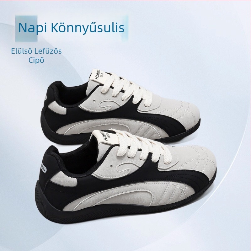 Férfiaknak készült sneaker vastag talppal, műbőr felsőrész, cipőfűzők, injektált PVC talp, téli 2025 kollekció