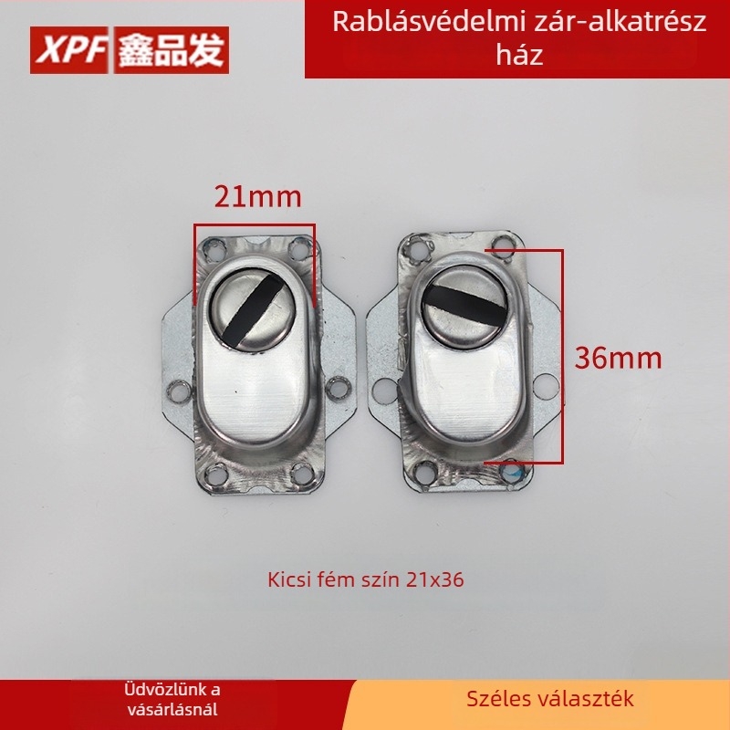 Xinpinfa zárvédő cilinderfedéllel – Interlocker modell, vasból készült, ajtóvédelmi lopás elleni megoldás, modern minimalista stílus.