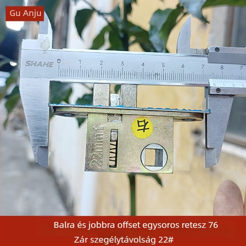 Amio B2225 zártest — cink ötvözet, beltéri ajtózár, modern minimalist stílus