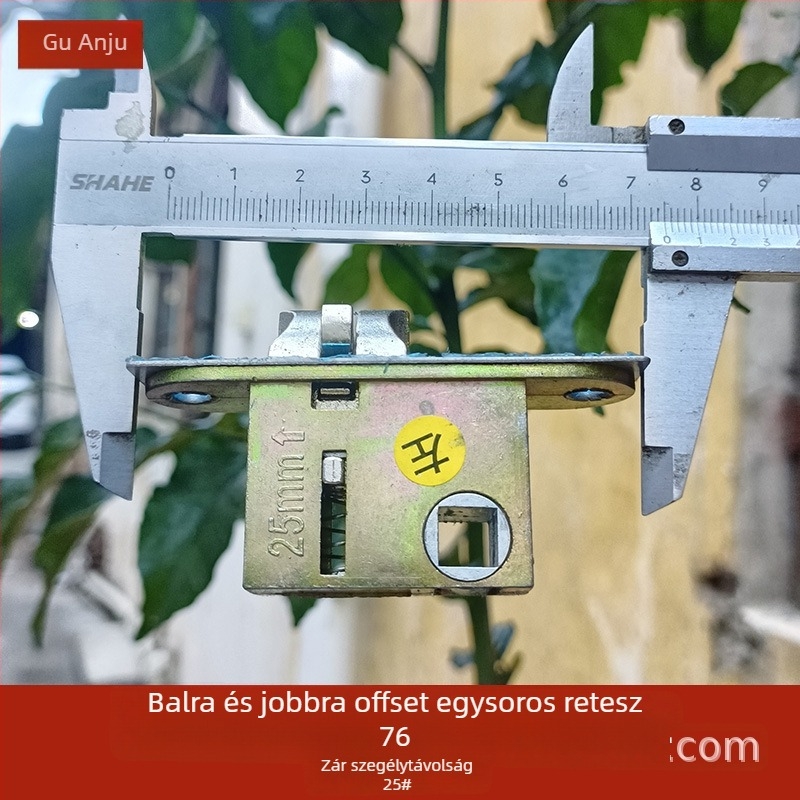 Amio B2225 zártest — cink ötvözet, beltéri ajtózár, modern minimalist stílus