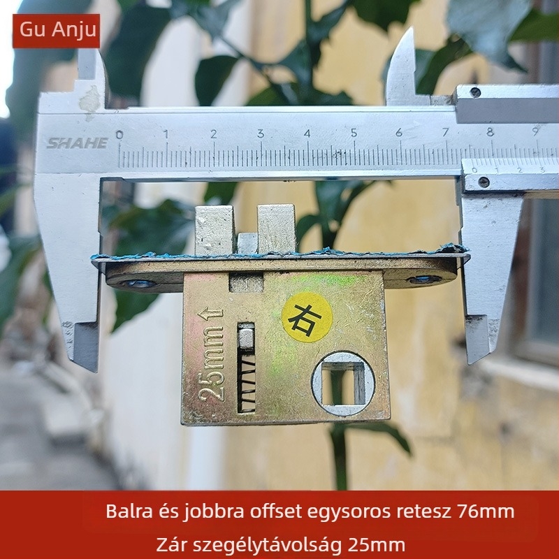 Amio B2225 zártest — cink ötvözet, beltéri ajtózár, modern minimalist stílus