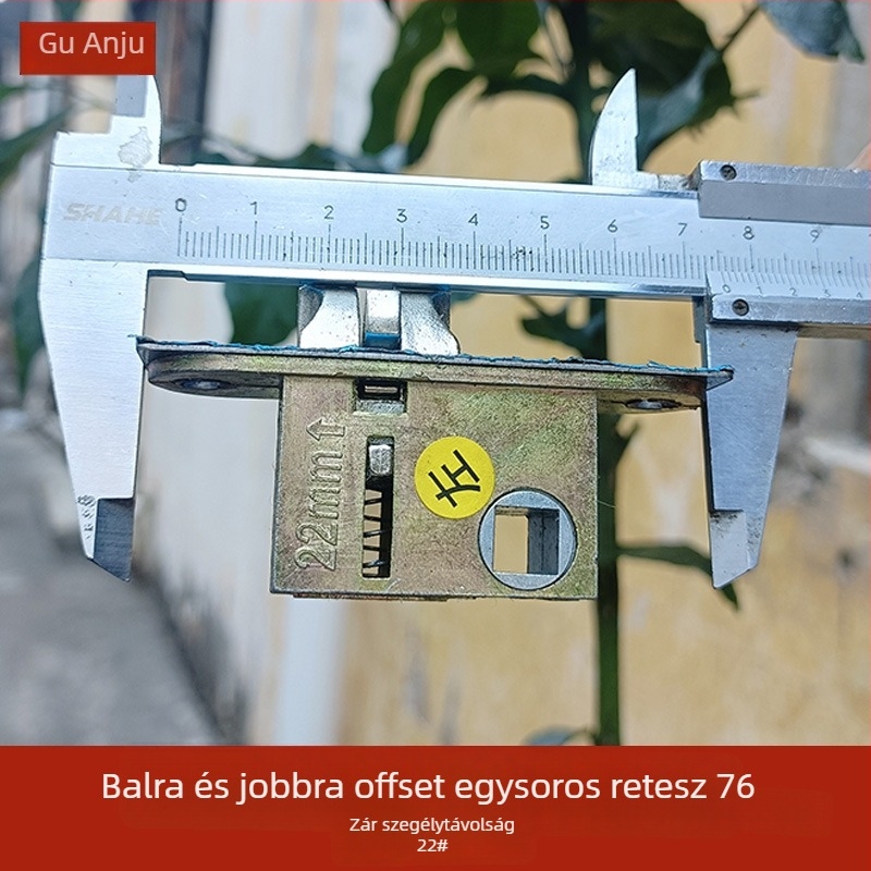 Amio B2225 zártest — cink ötvözet, beltéri ajtózár, modern minimalist stílus