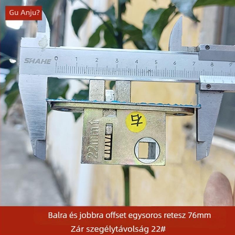 Amio B2225 zártest — cink ötvözet, beltéri ajtózár, modern minimalist stílus