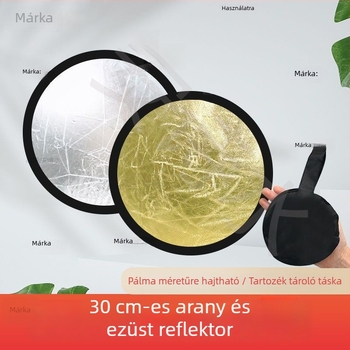 Összecsukható, hordozható lágyfény-reflektor portréfotózáshoz – háttérfal termékfotózáshoz