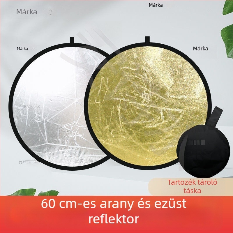 Összecsukható, hordozható lágyfény-reflektor portréfotózáshoz – háttérfal termékfotózáshoz